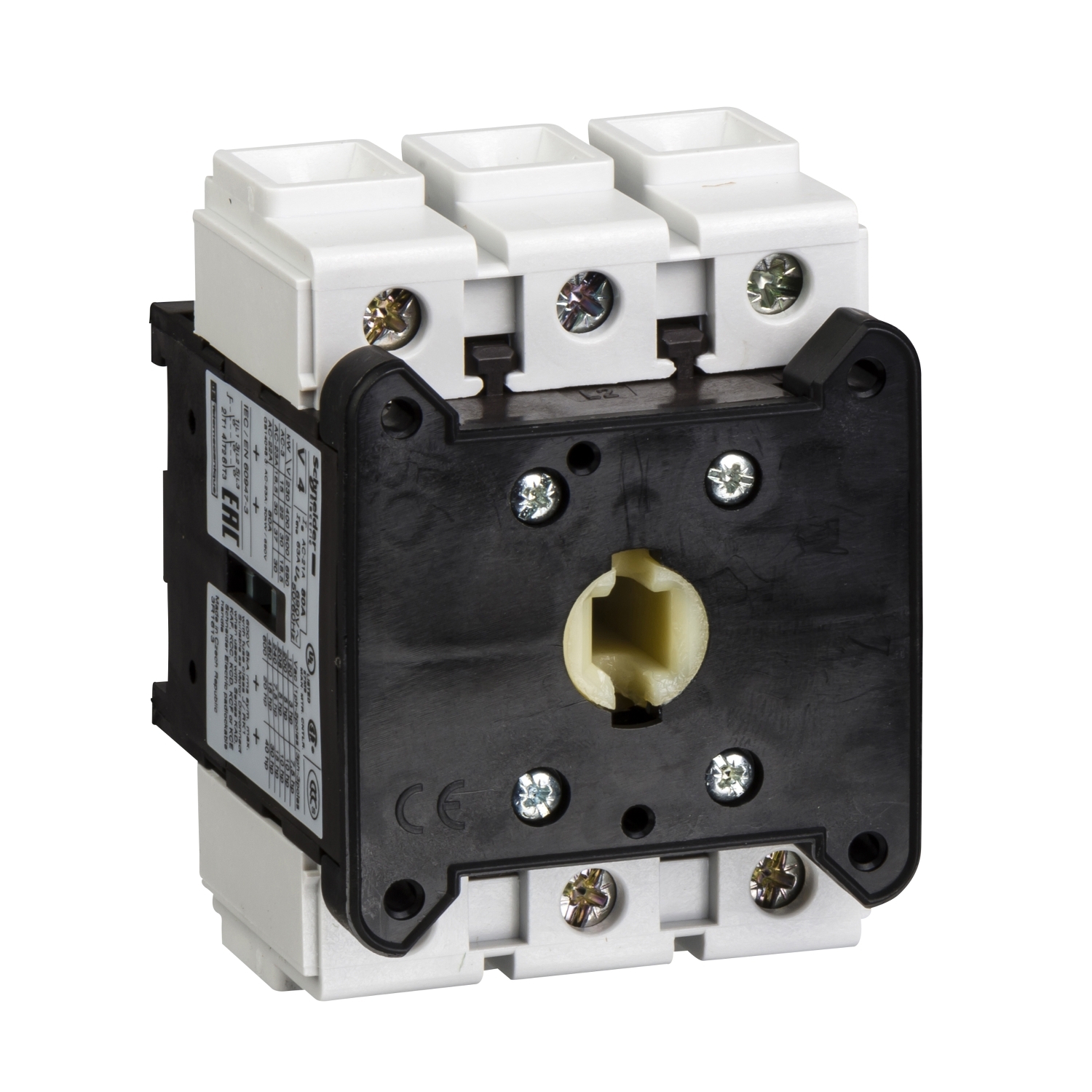 Schneider Electric Non-Fusible Disconnect Switch; 3-Pole; 45A; Rotary; w/out Handle; UL 508